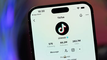 TikTok's account on the TikTok app on an iPhone 15 screen.