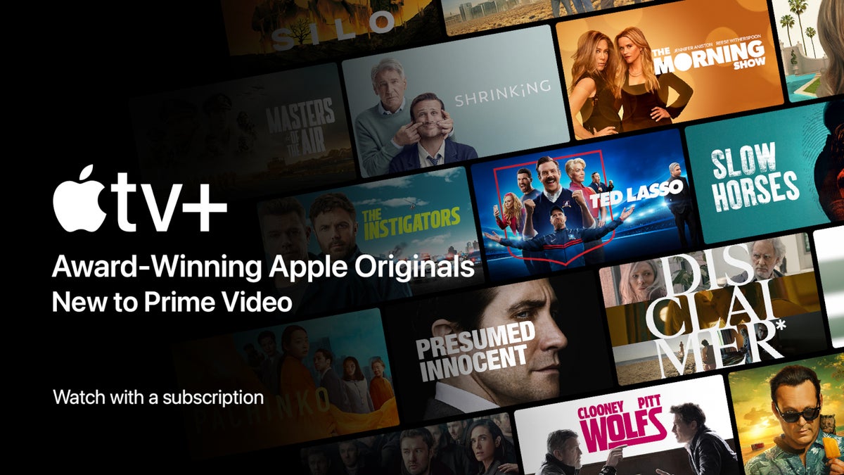 Apple and Amazon ink deal to offer Apple TV+ via Prime Video