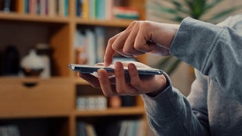 An image of a person using the Circle to Search feature on a smartphone