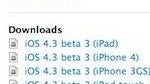 Apple pushes out third beta of iOS 4.3 to developers