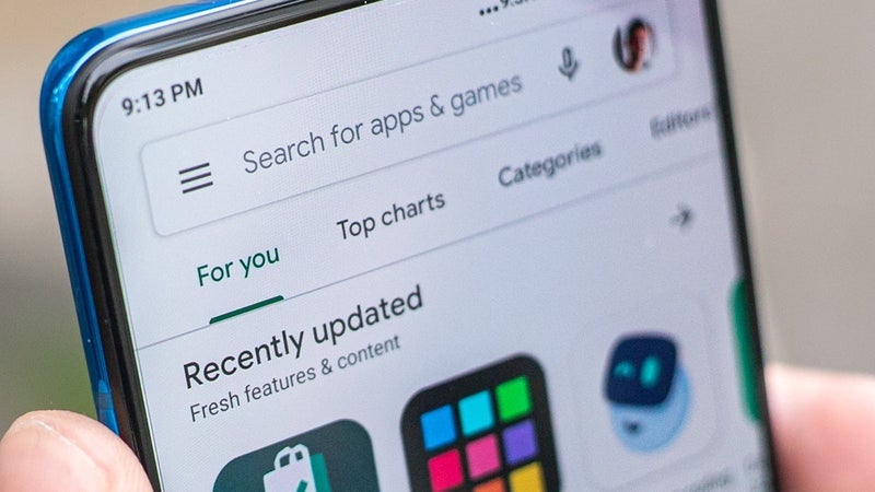 A fixed "Install" button may be coming to the Google Play Store