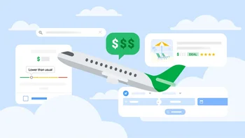 Official marketing image of Google Flights