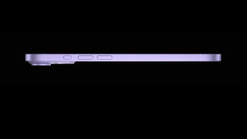 A render of the ultra-slim iPhone 17 Air is seen showing the left side of the device.