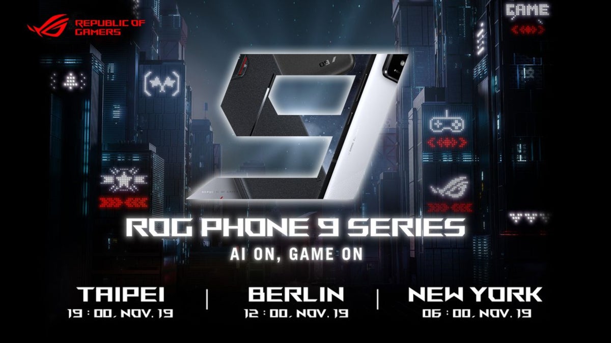Asus ROG Phone 9 launch event