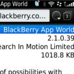 BlackBerry App World 2.1.0.39 offers in-app purchasing