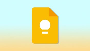 The Google Keep note and list app's icon is shown on a multi-colored background.