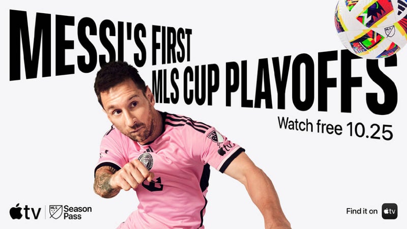 Lionel Messi's MLS Cup playoffs debut: how to watch for free on Apple TV