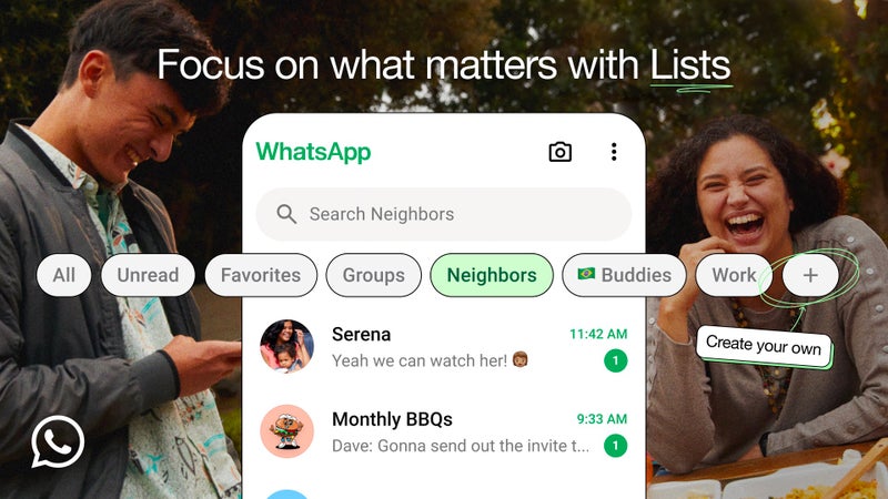 WhatsApp introduces new "Lists" feature to help users organize chats