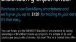 RIM announces their BlackBerry Trade-Up Program for the US