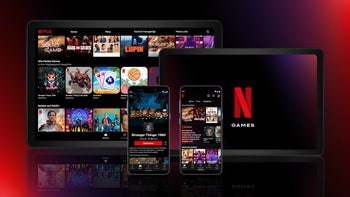 Netflix as viewed on different devices including a laptop and smartphones.