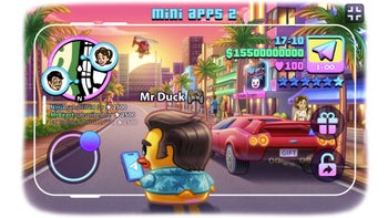 A screenshot of a game on Telegram.