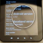 Samsung Galaxy Tab receives an unofficial Gingerbread support (still a public beta)