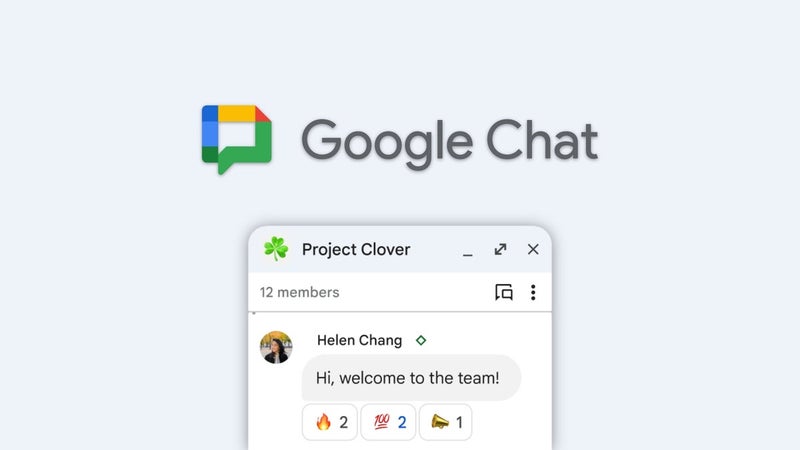 Google Chat voice messaging rolls out to free personal Gmail accounts on Android, iOS, and the web