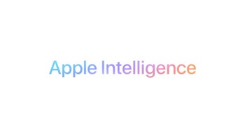 The Apple Intelligence logo on a white background.