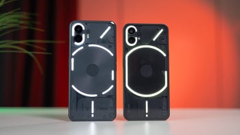 An image of the Nothing Phone (1) and Nothing Phone (2)