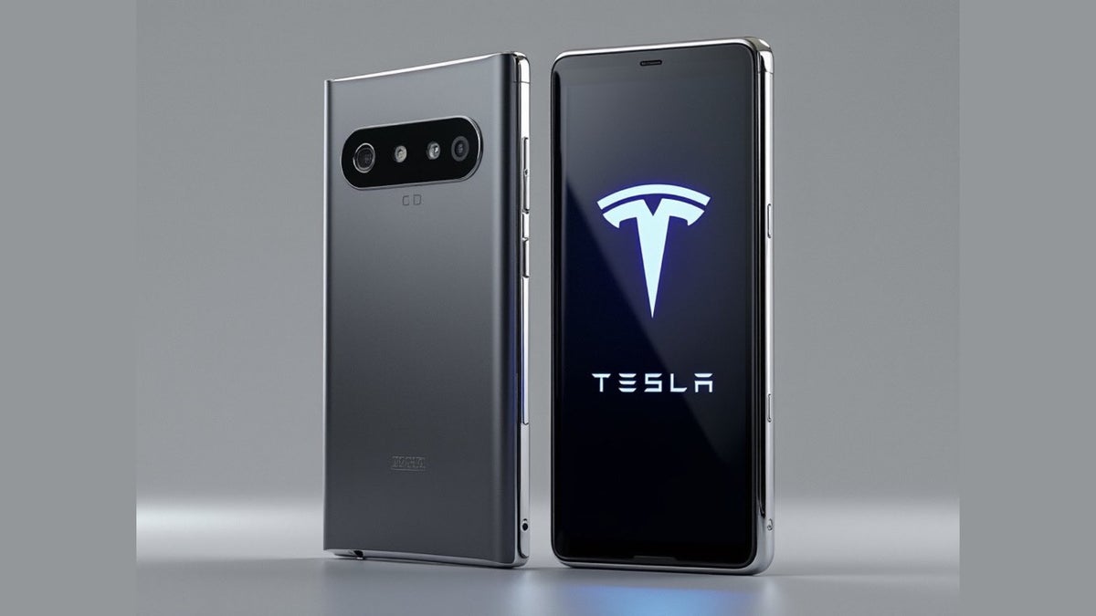 This Tesla Model Phone mockup is a potential Christmas hit