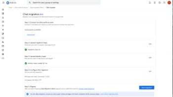 Google now allows Microsoft Teams messages to be migrated to Google Chat