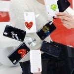 LG collaborates with Keith Haring Foundation "to create iconic back covers for the Optimus Black"
