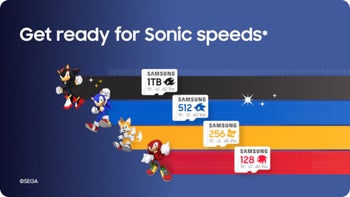 Samsung introduces Sonic the Hedgehog-themed microSD cards