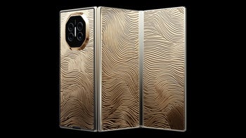 Caviar unveils its super exclusive 18k gold body customized Huawei Mate XT Ultimate