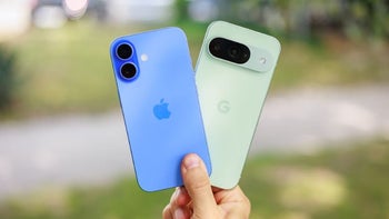 iPhone 16 with Google Pixel 9