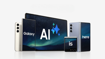 An image featuring a Galaxy smartphone, a tablet, and a foldable phone.