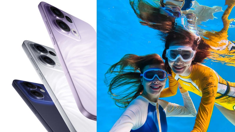 The Oppo Reno 13 goes global – and it's ready for caseless underwater photography!