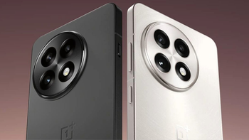 Close-up of the OnePlus 13 and 13R smartphones, showcasing their sleek design and quad-camera setups.