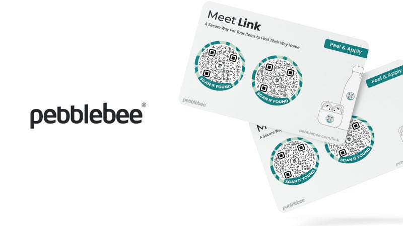 Pebblebee introduces lost item network, embedded trackers, and QR code labels at CES 2025