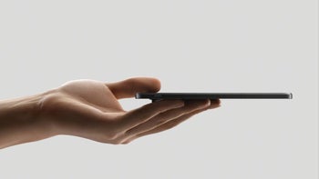 The world's thinnest foldable flaunts its ultra-slim build next to the iPhone