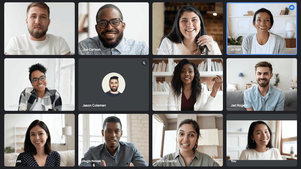 Google Meet rolls out the ability to change the meeting layout