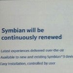 Symbian phones with 1GHz chipsets and new UI are still on the menu