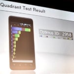 The LG Optimus 3D scores 2958 on Quadrant, Samsung Galaxy S II did "just" 1950