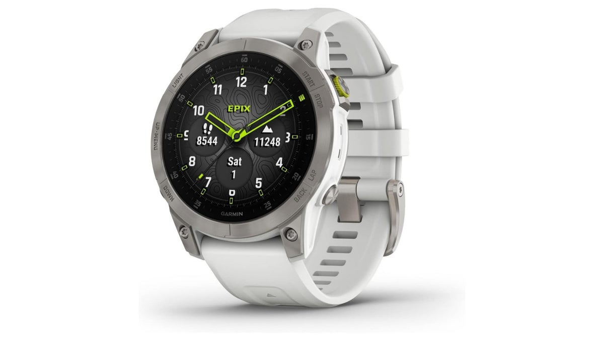 The Garmin Epix Gen 2 on a white background.