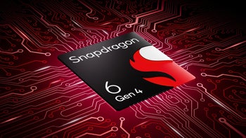 Header image depicting the Snapdragon 6 Gen 4 chip