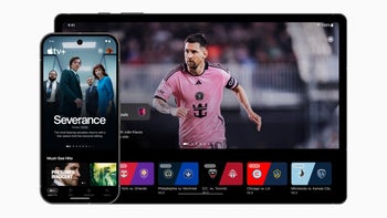 Header image showing the Apple TV app on Android