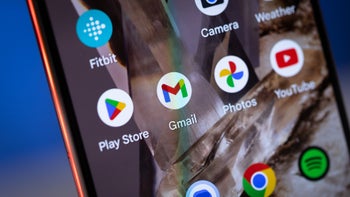 Image of a smartphone displaying several app icons on the homescreen