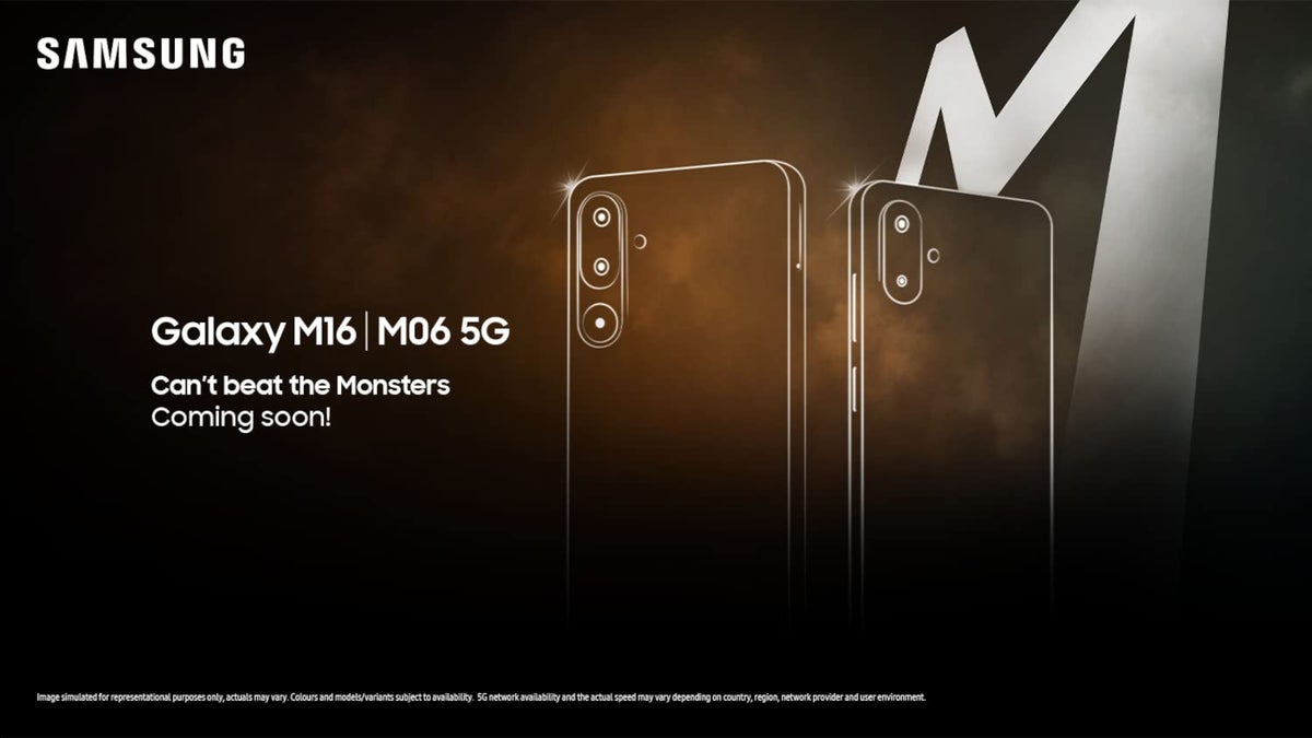 Samsung Galaxy M06 5G and Galaxy M16 teaser