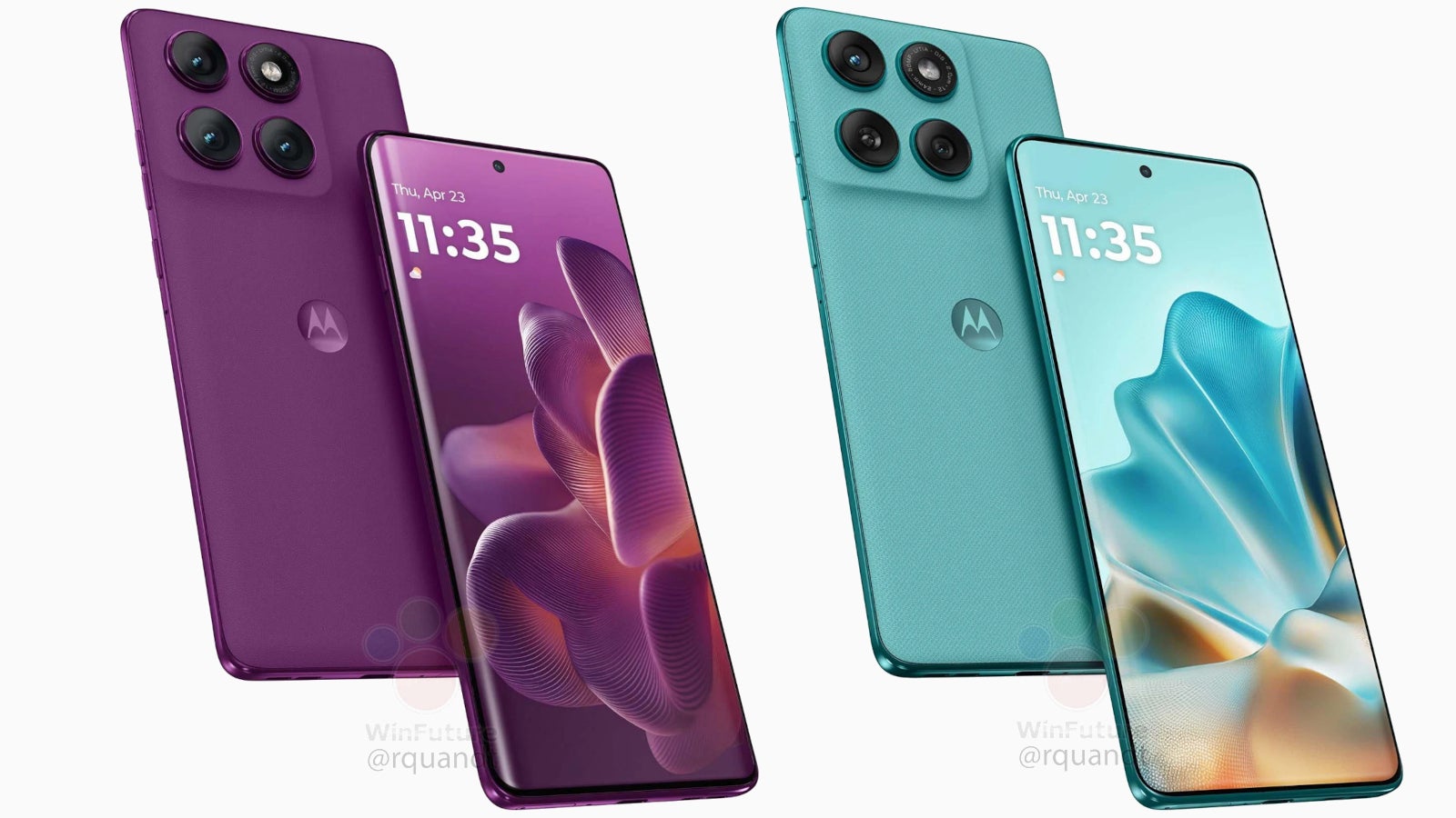 Motorola Edge 60 and Edge 60 Pro look awesome in freshly leaked official images