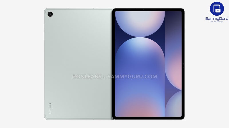 New leaked renders of the Samsung Galaxy S10 FE+ tablet reveal a huge screen and flagship looks