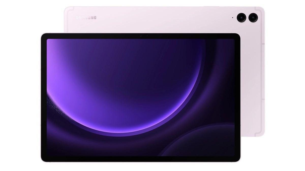 Samsung Galaxy Tab S9 FE Plus in Lavender color