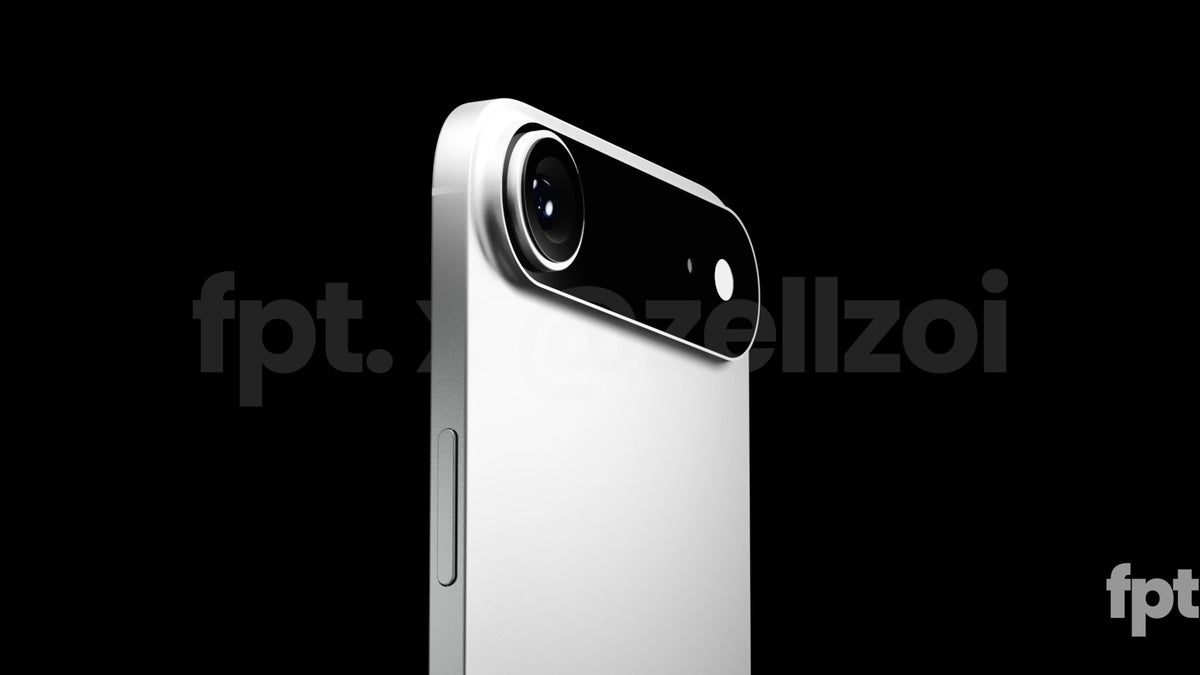 Leaked render of the iPhone 17 Air