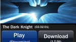 Dark Knight app for the Apple iPhone starts as free preview and can end with you downloading the full-length film