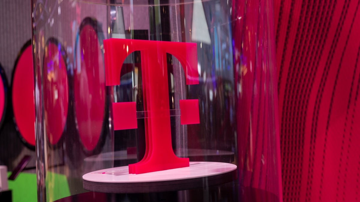 Image of a T-Mobile logo figurine