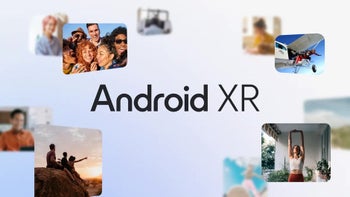 Google's Android XR logo marketing header image