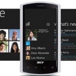 First WP Acer handsets to be launched in fall 2011