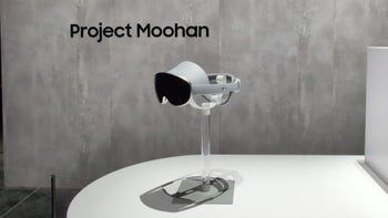 Image of the Project Moohan Android XR headset