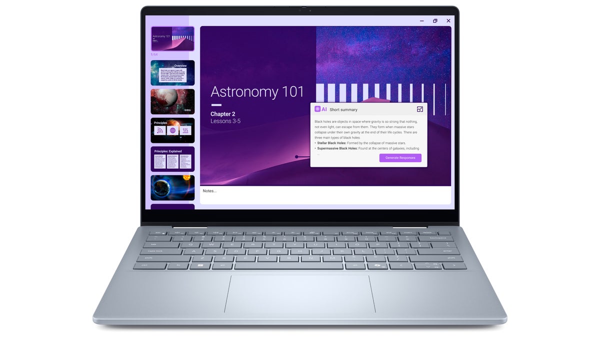 A Dell laptop.
