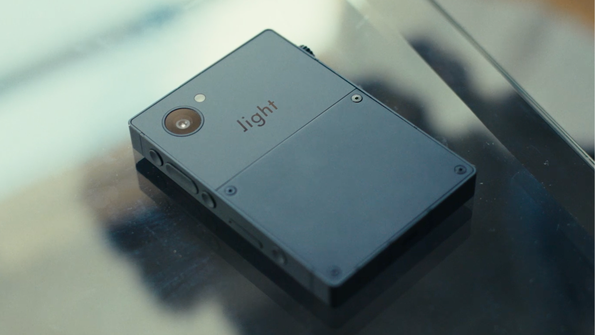 Image featuring a close-up of the Light Phone 3.