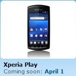 O2 UK sets the release date of the Sony Ericsson Xperia PLAY to April 1st